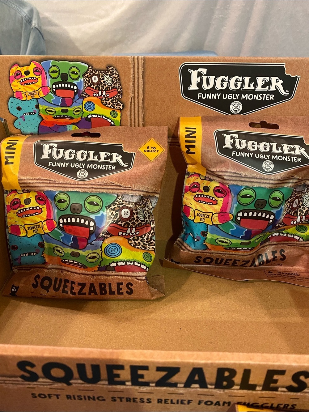 Fuggler squeezables blind bags - you get 2 bags